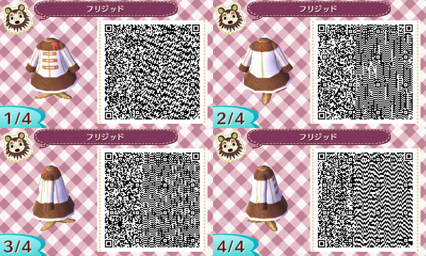 【とび森】フリジット【QRコード】