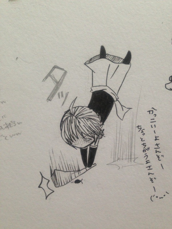 三蔵　落書き