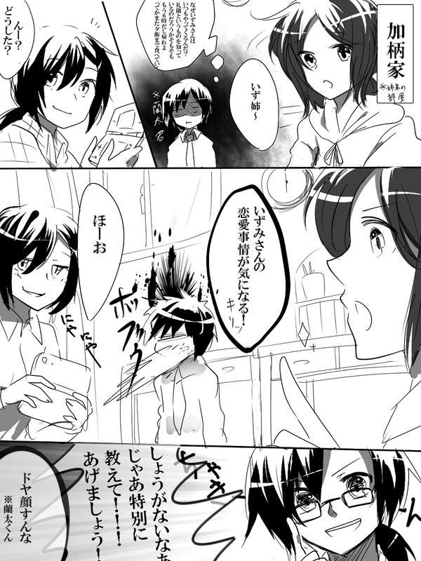 【絵師カゲプロ化】いずみの恋愛事情【補足？】