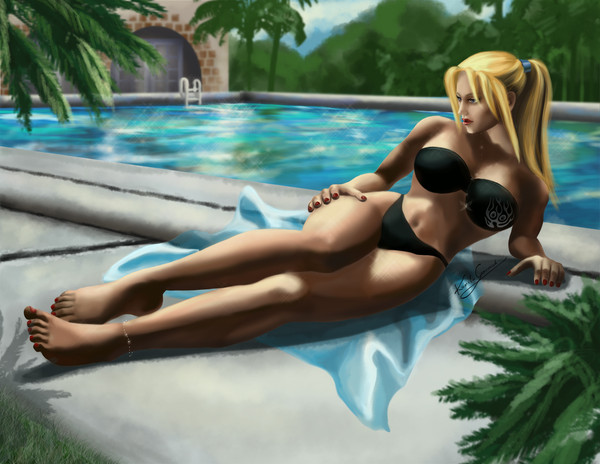 Sarah Bryant from Virtua Fughter