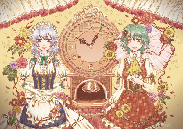 ゆうかりんと咲夜さん