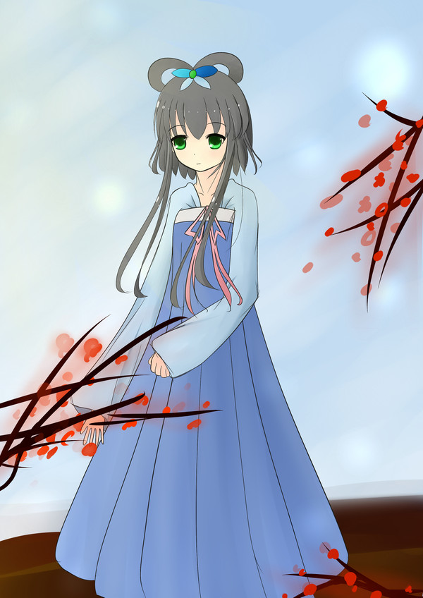 洛天依汉服 背景修改版= =