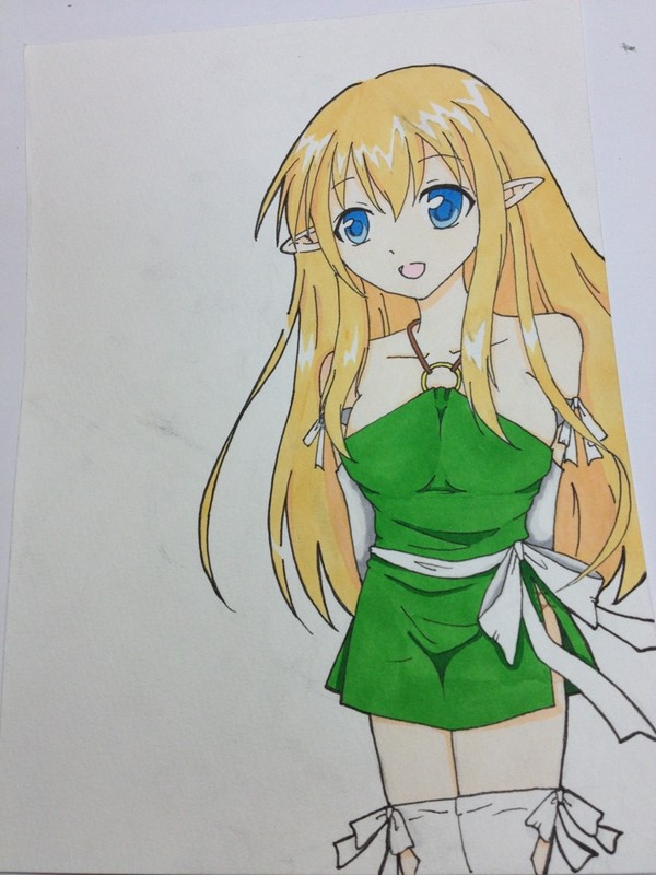 ティファニア描いたつもりが…w