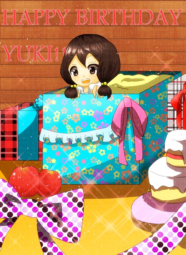 ユキちゃん誕生日おめでとう!!