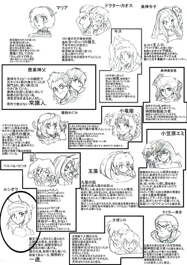GS美神キャラ図鑑大作戦!!