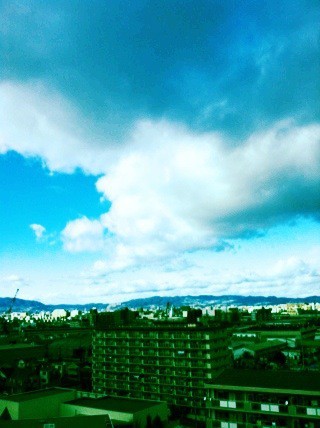 雲の道
