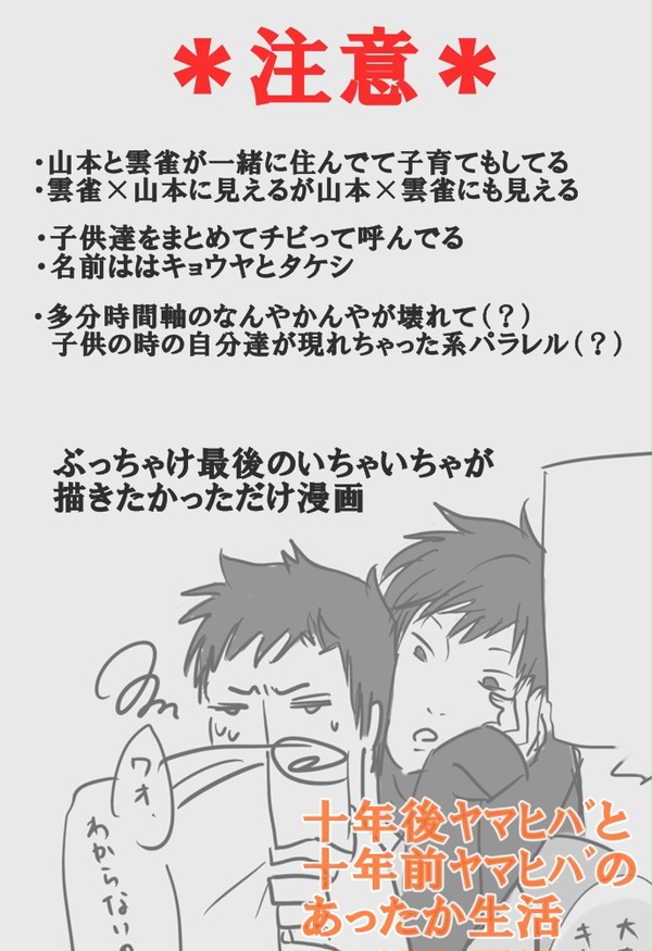【腐】十年後と十年前のあったか共同生活