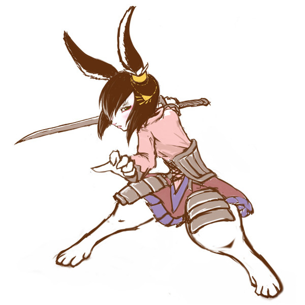 [らくがき] ウサモフさん