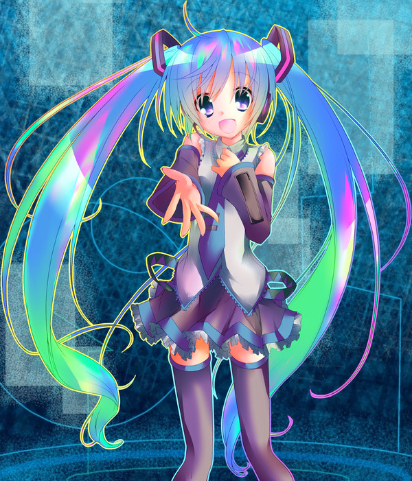 ミクちゃん塗らせていただきました
