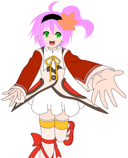 「・・・おかえり!」