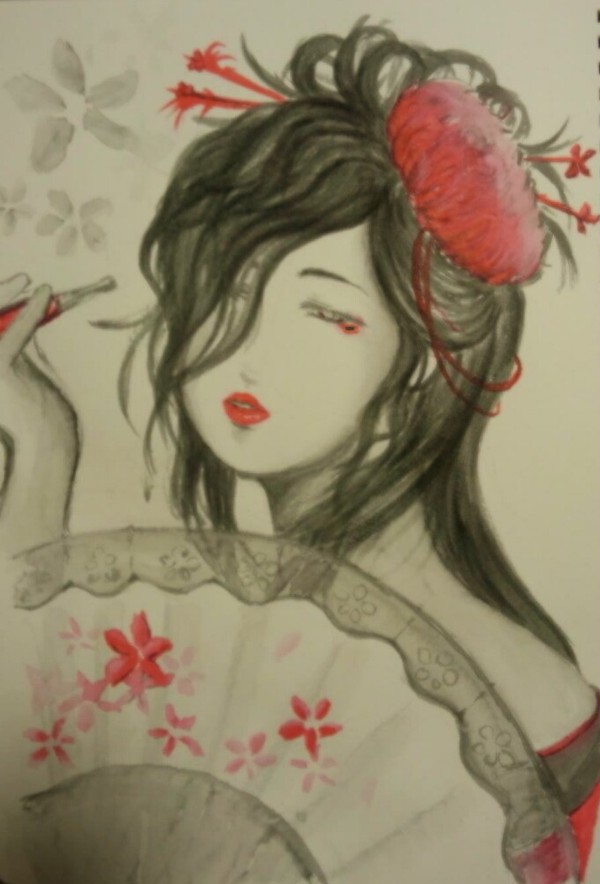 【お題００２】花魁【美】