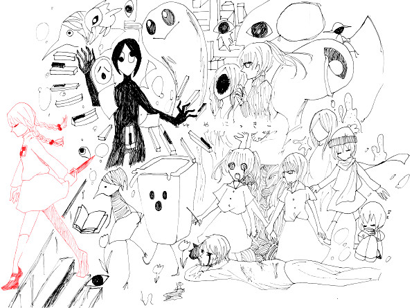ゆめにっきキャラほぼ全員集合？