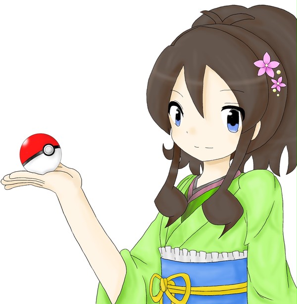 年賀状用トウコちゃん