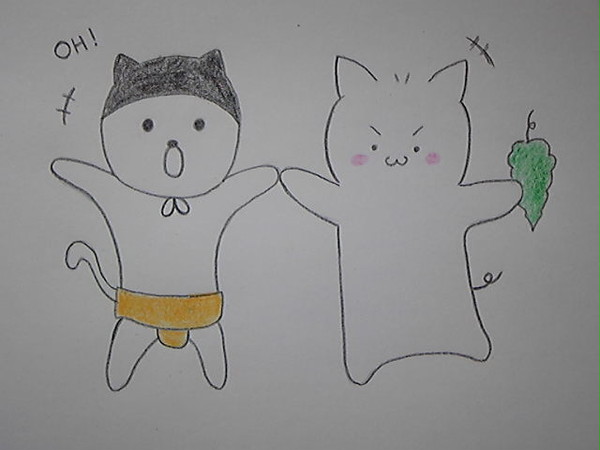 ゴーヤー猫meetsOH!くん