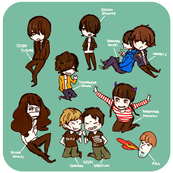 ♥ vocals & rakugakis