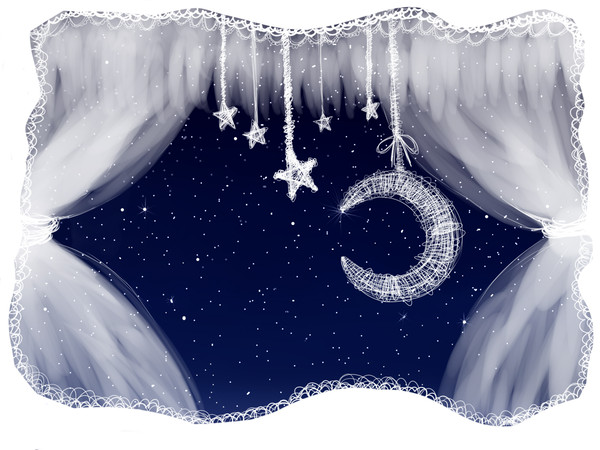 星空カーテン