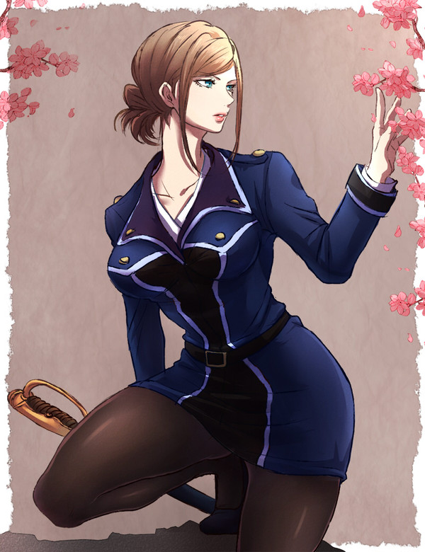 黒タイツ淡島さん