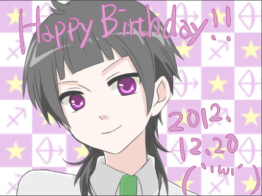 お誕生日おめでとう(*´ｪ｀*)