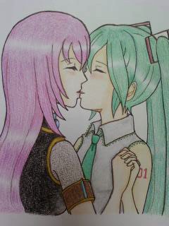らくがきネギトロ「Baby kiss me …」