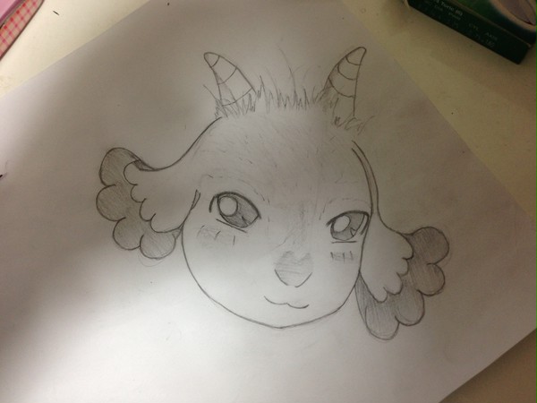 メイ描いたよ！