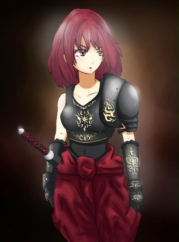 Ayutthaya Armor  Girl