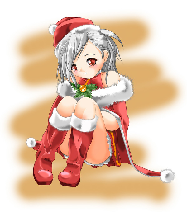 クリスマスなせリアさん色付き