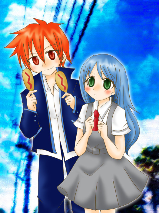 烈くんと硝子さん