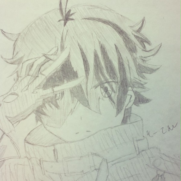 「暇だったから描いてみた」中二病でも恋がしたい!富樫勇太