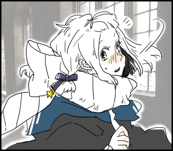 【ぴくホグ】クロのリボンとクロのユリ【TP舞踏会】