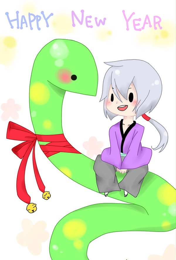 年賀状完成したー！！