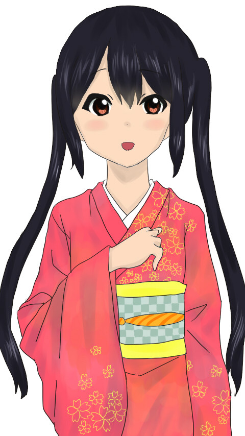 あずにゃん着物
