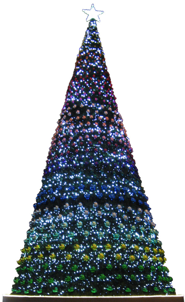 写真素材、クリスマスツリー2