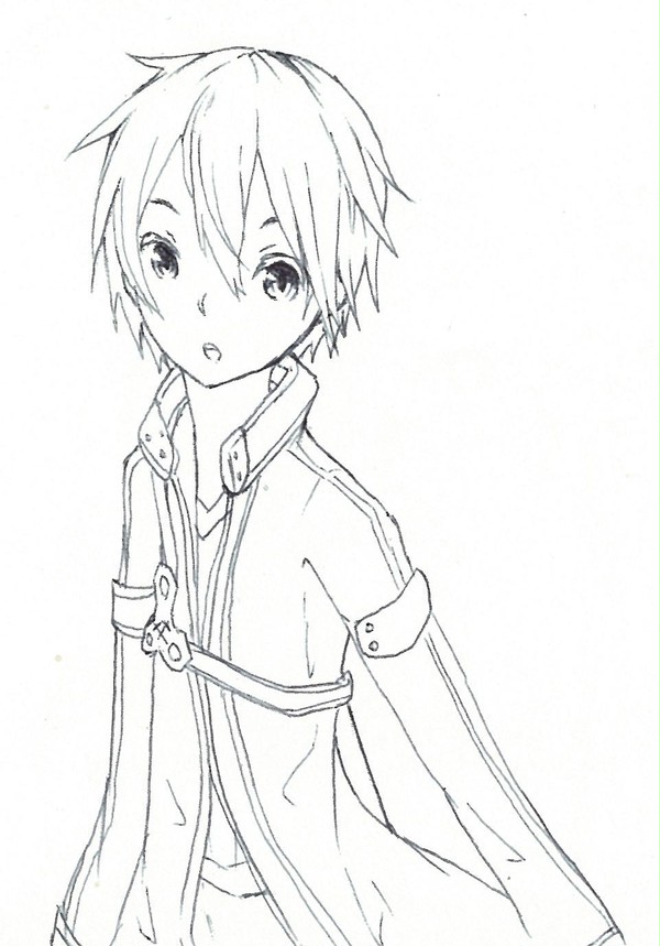 下描きイラスト