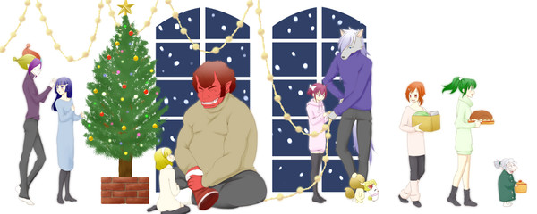 みんなでクリスマス