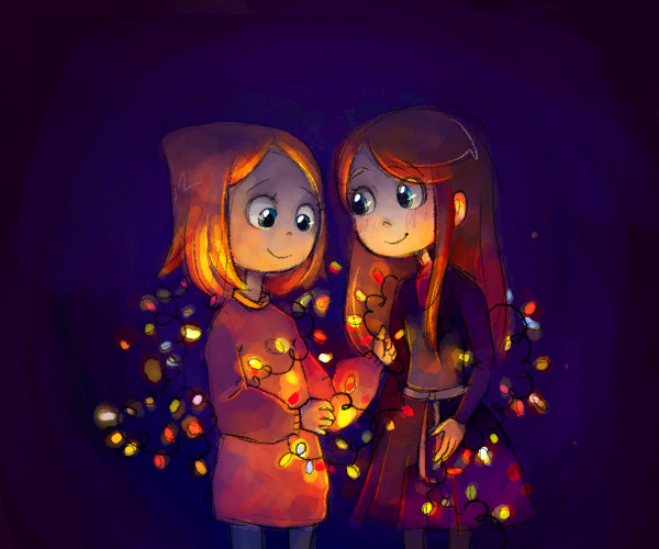 illuminated