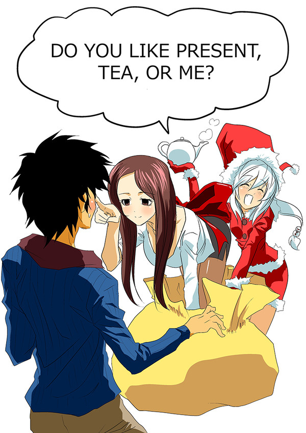do you like present tea or me
