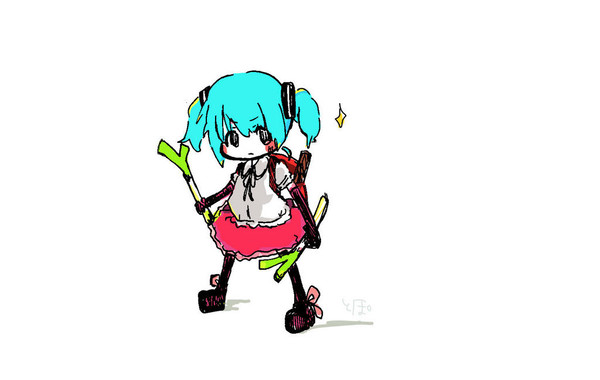 はつねみく６さい