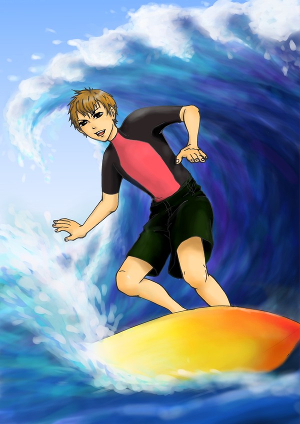 はじける波ｗ