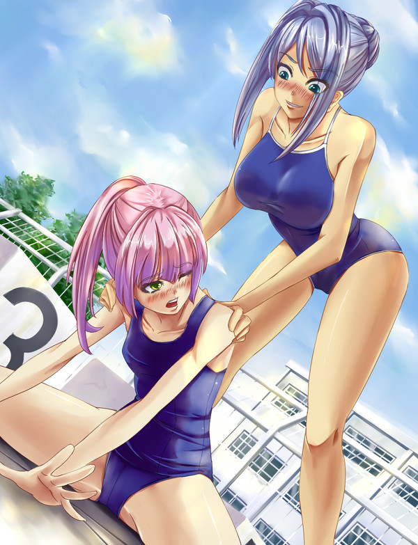 スク水百合