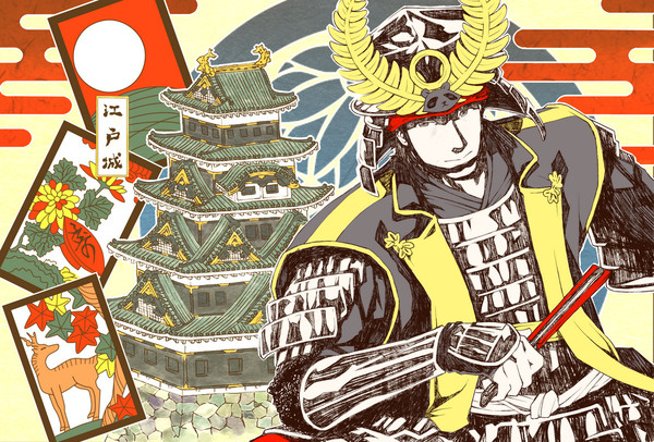 次郎生誕絵