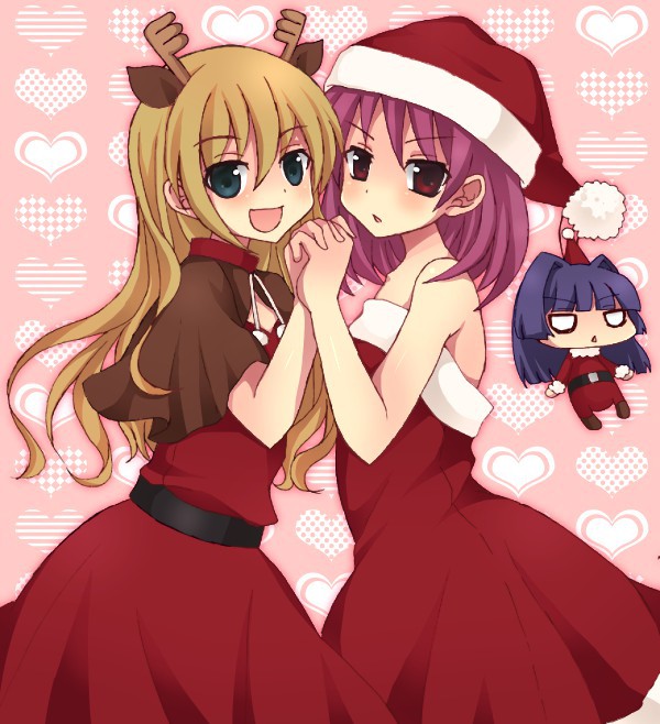 淡照+菫クリスマス