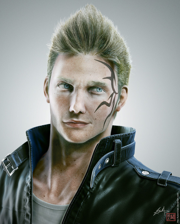 Final Fantasy VIII - Zell Dincht
