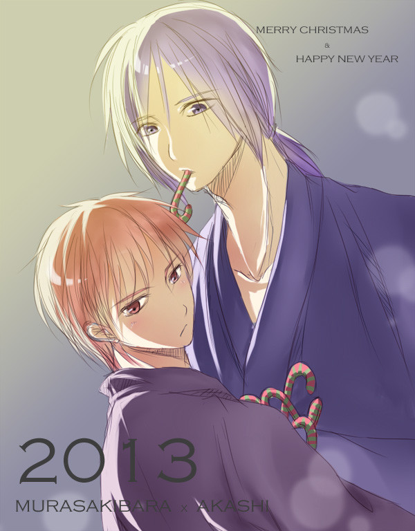 【紫赤】2013 happy new year