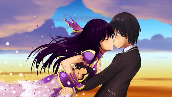 十香の封印キス