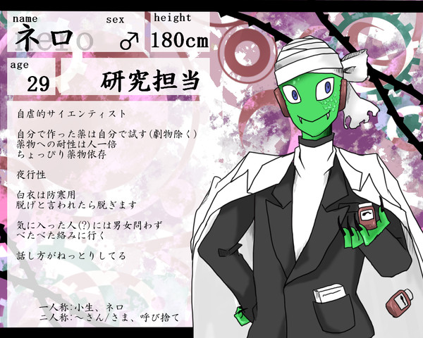 【AIE】ネロ【キャラシ】