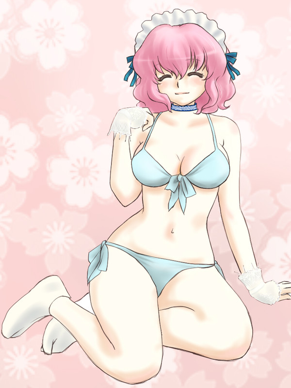 リク絵　幽々子様