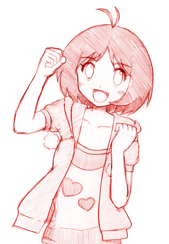 アイマス_８７６トリオのラフ絵