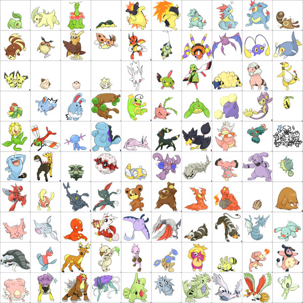 【No.152～No.251】ポケモン図鑑その２【忙しい人向け】