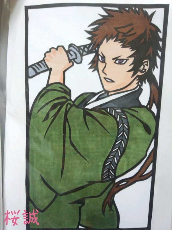 山崎 切り絵
