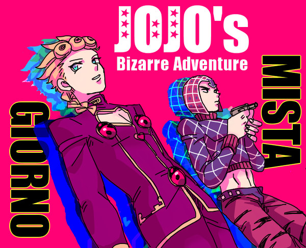 ジョジョらくがきと四コマ漫画